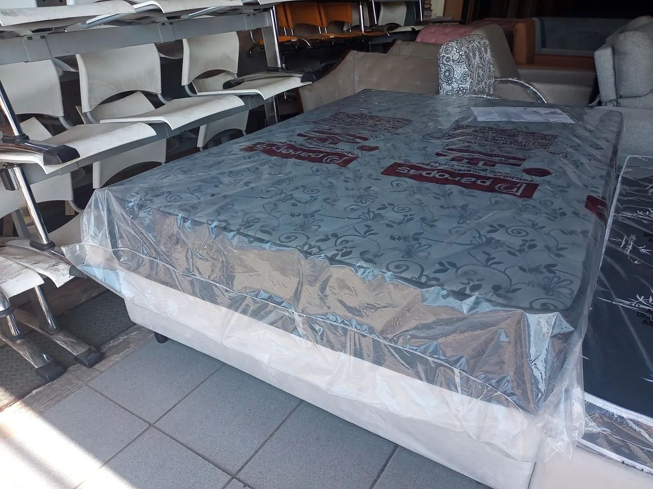 Nova cama box casal molas ensacadas 27cm  - Foto 5