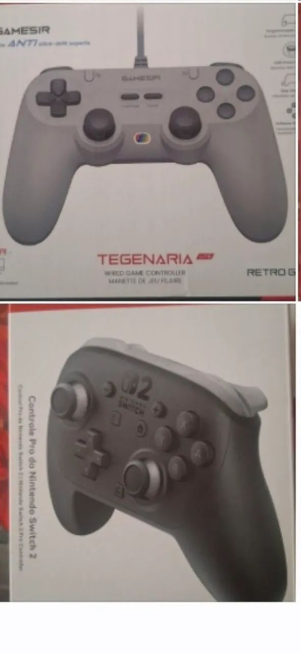 Controles pra video games