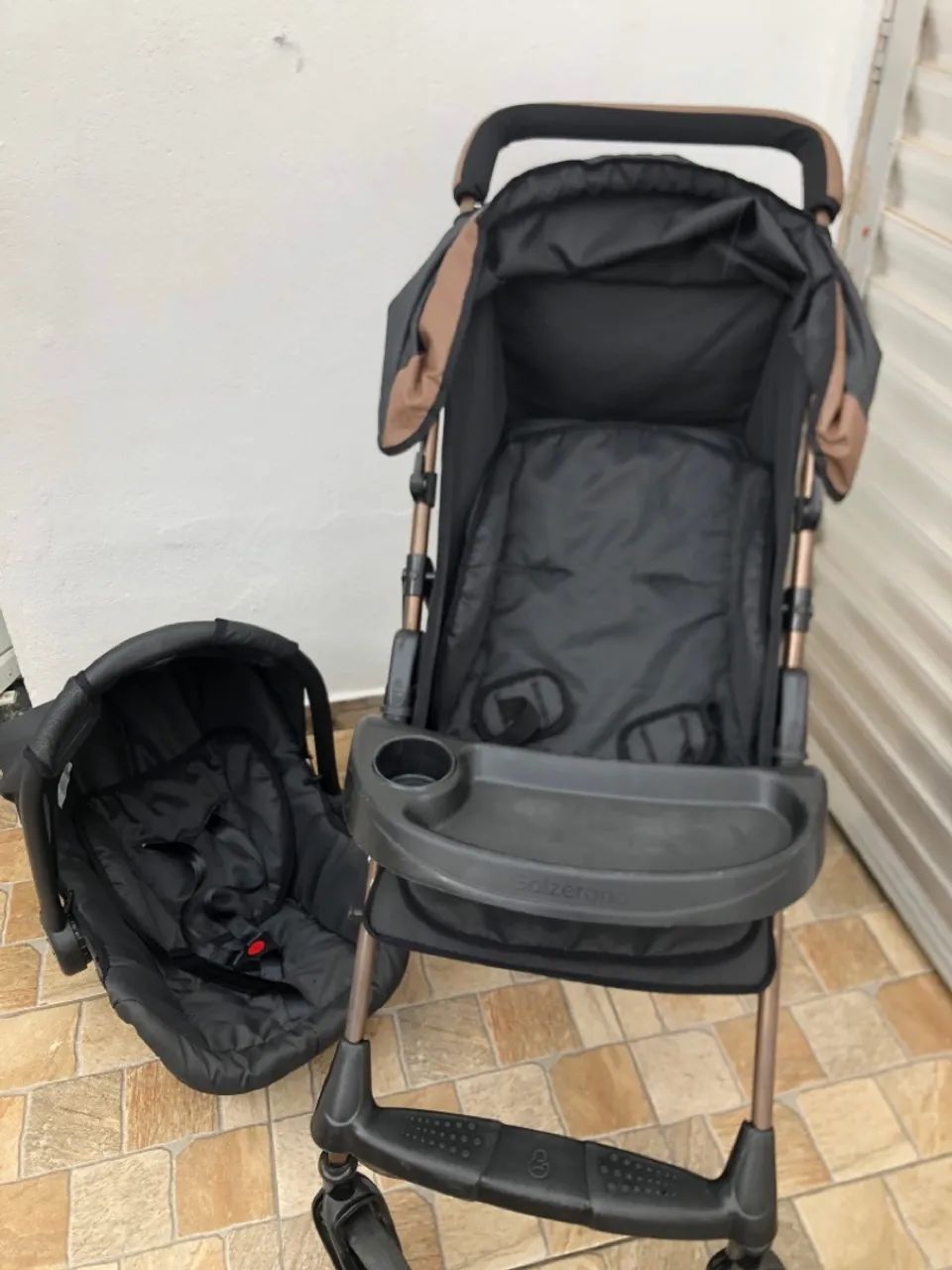 Vende-se carrinho e bebê conforto. - Foto 3