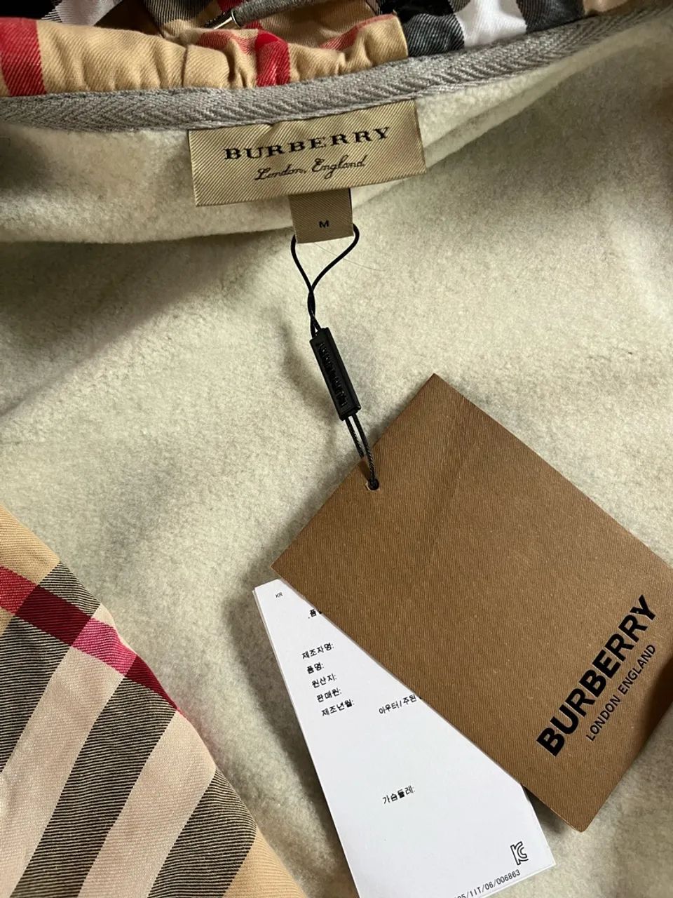 Moletom de zíper burberry - Foto 3