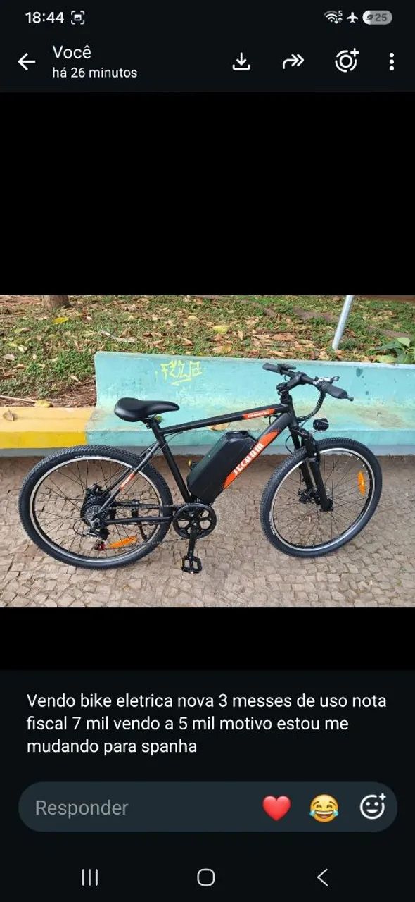 Bicicleta elétrica 