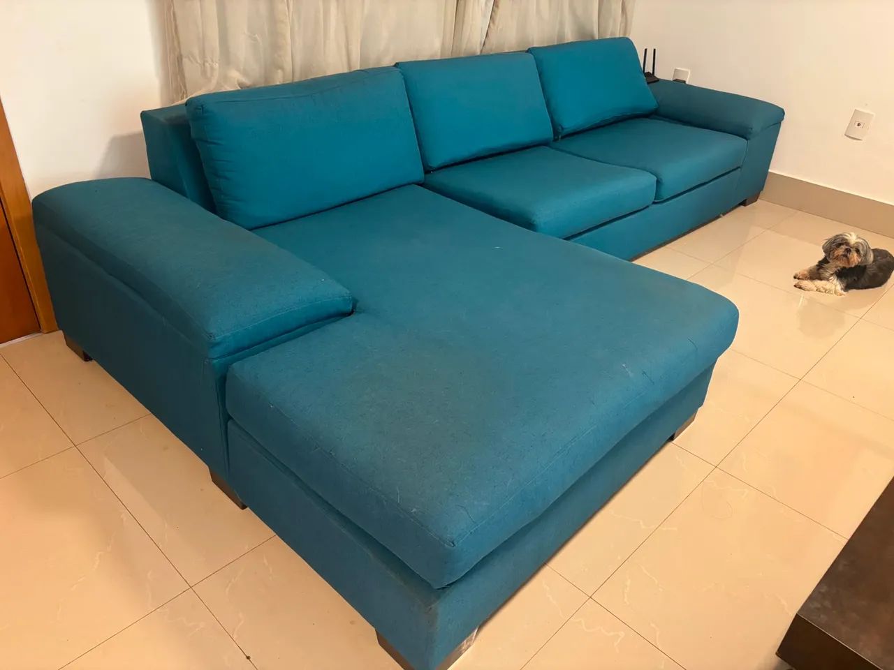 Sofá com Chaise + Poltrona de Brinde - Foto 3