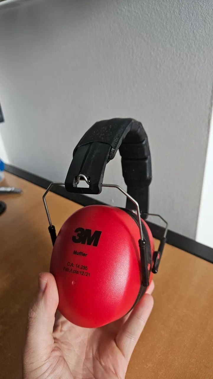 Protetor auricular 3M muffer - Foto 3