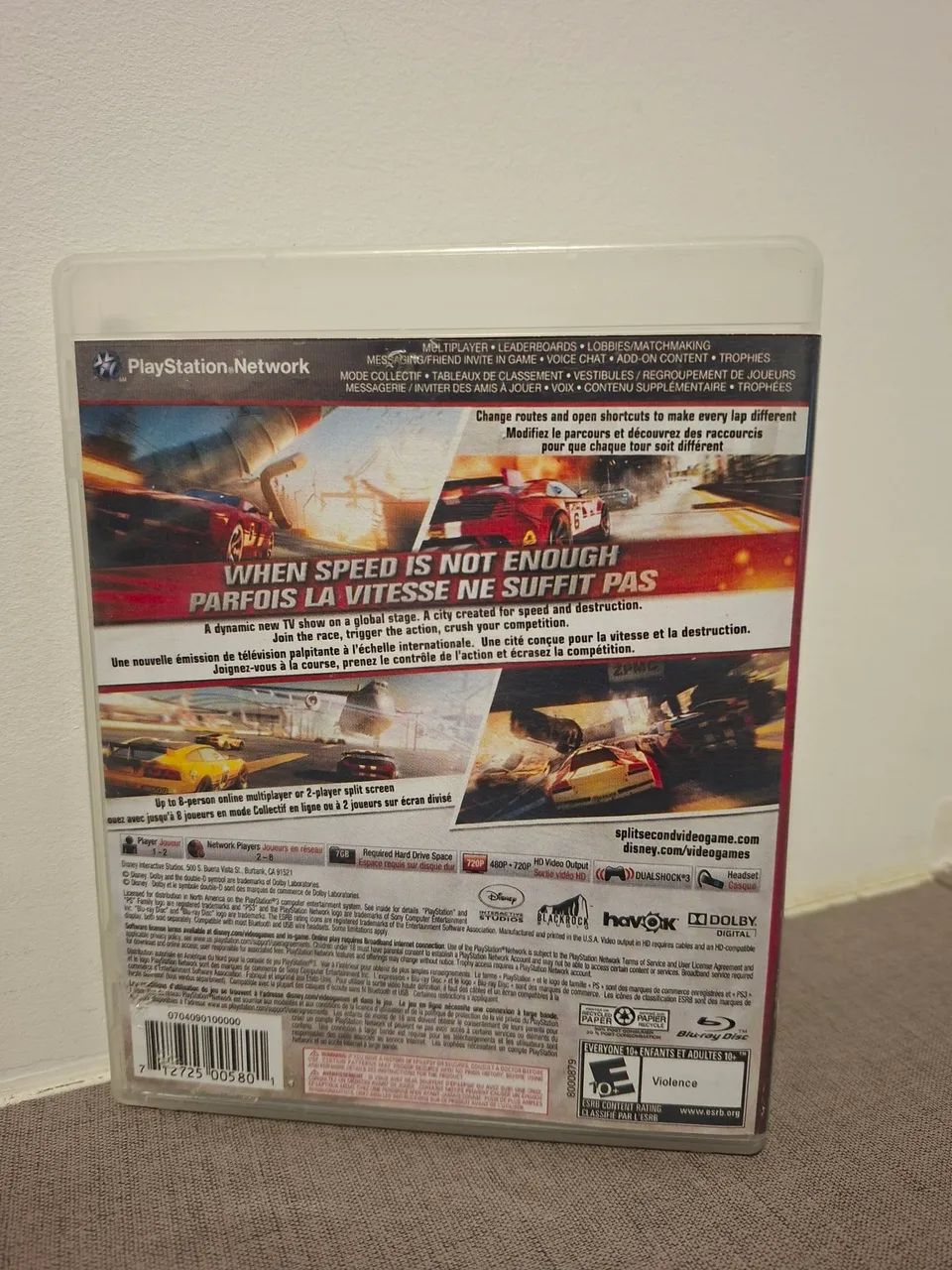 SplitSecond PS3 Split/Second para PlayStation 3 - Foto 2