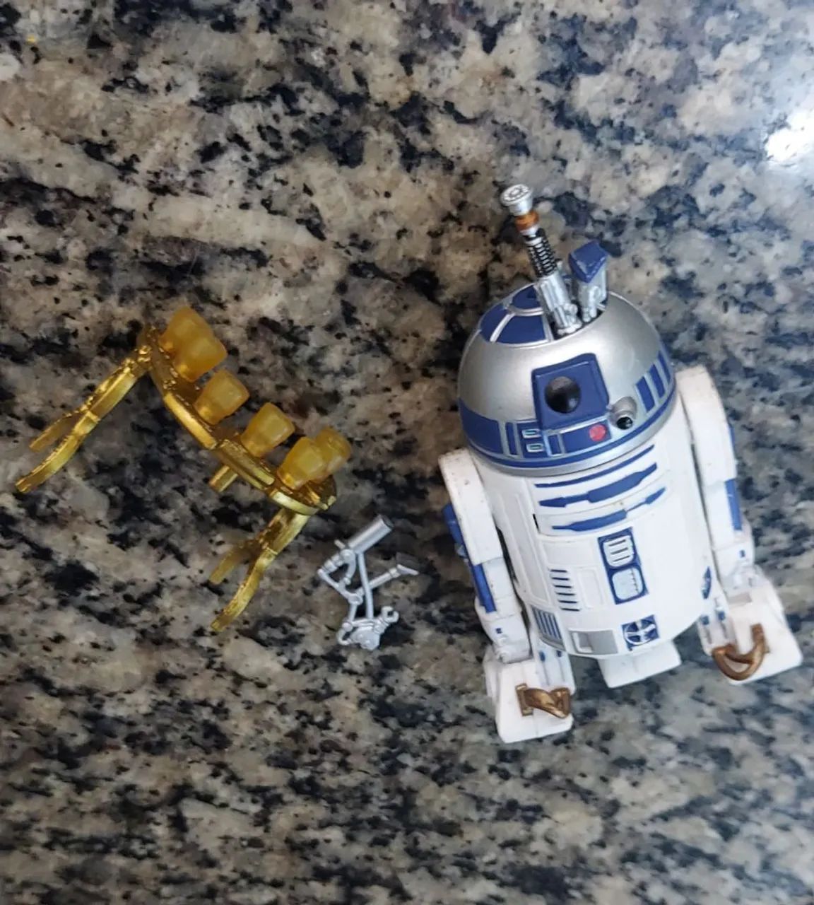 X4 Star Wars - Action Figure - Bonecos - Han Solo, Padmé, R2-D2 Hasbro - Foto 2