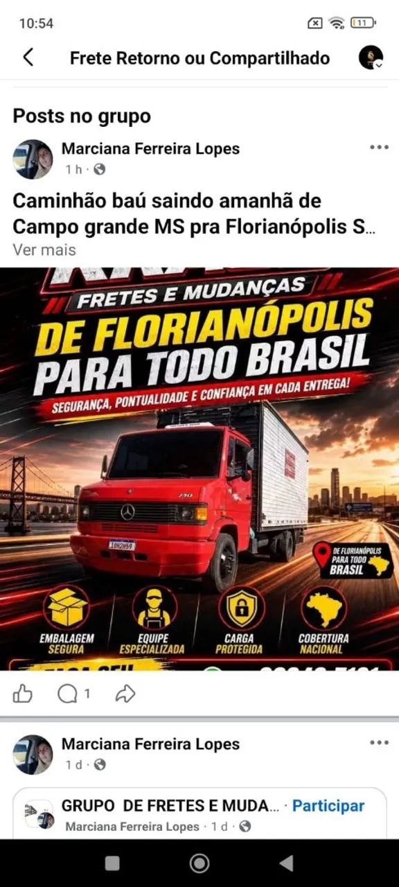 Fretes e mudanças 