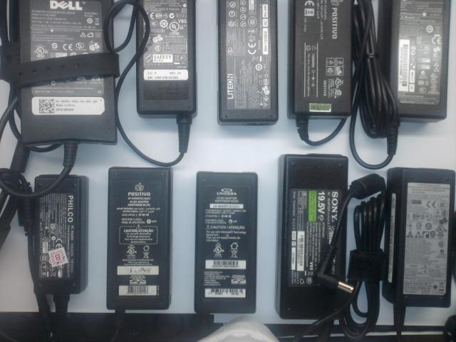 Fonte Carregador para Notebook Acer Asus Gateway HP Samsung LG Positivo Apple e mais - Foto 6
