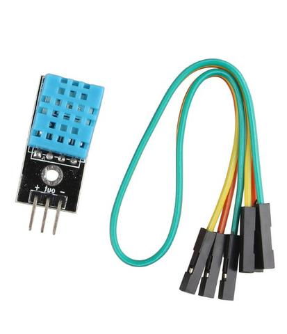 Módulo Sensor De Umidade E Temperatura Dht11 + Cabos