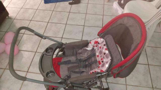 Carrinho de Bebe mais bebe conforto - Foto 5