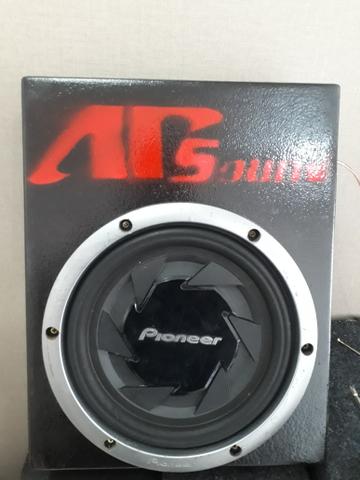 Sub Slim Pioneer 10" na caixa - Foto 3