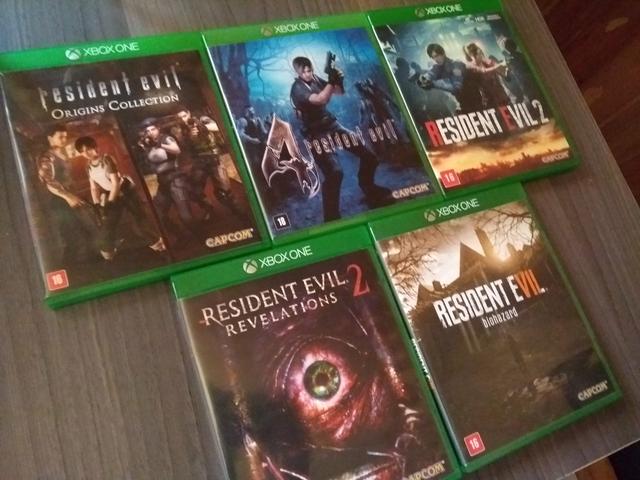 Jogos resident evil para Xbox one