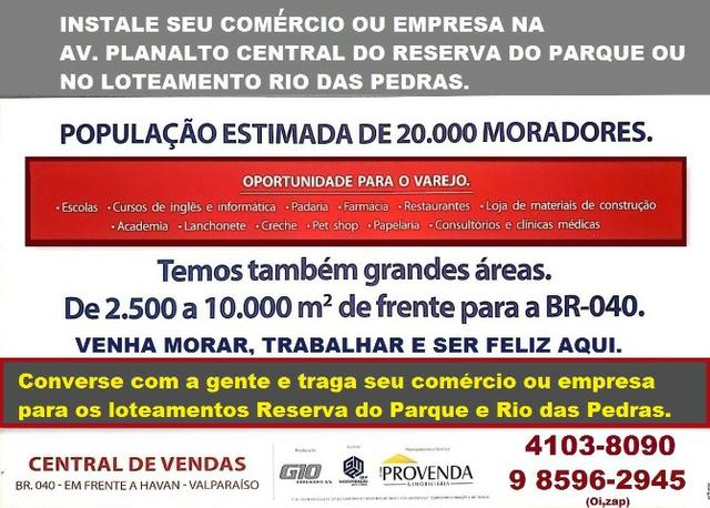 Lotes para comércio, moradia no melhor local de Valparaíso. Venha já para cá - Foto 8