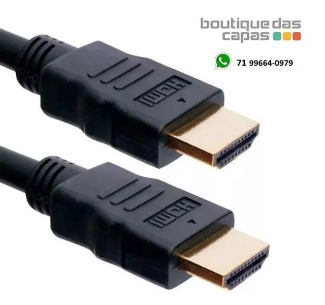 Cabo hdmi x hdmi 1,5m 1,8m 2m 3m 5m 10m 20m vários tamanhos