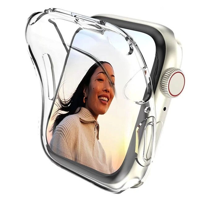 Bumper Apple watch transparente 360 graus todos os tamanhos! 