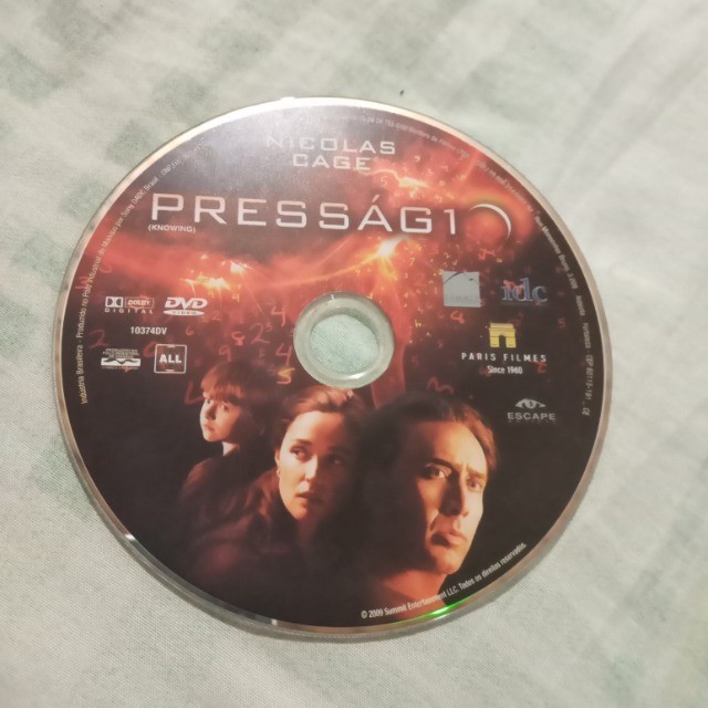 DVD filme Presságio