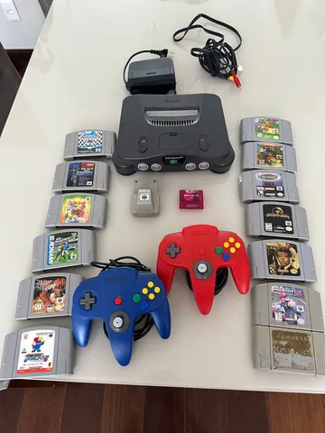 Controle Usb Pc Emulador Nintendo 64 N64 Translúcido Cores