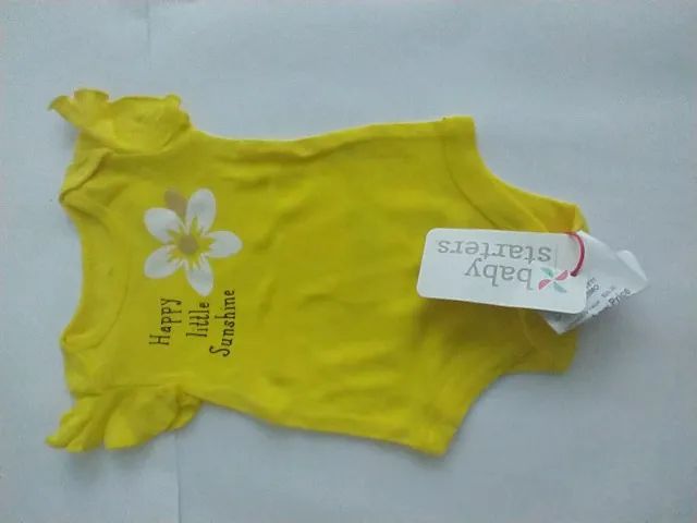 Body 3/6 meses kit com 3 - importados 