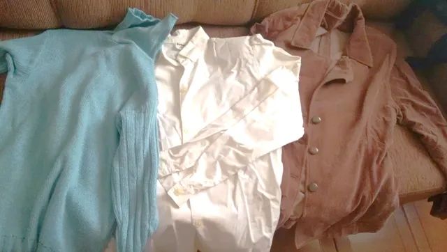 Lote De Roupas P Inverno, Novo E Seminovo, 07 Peças!!!.