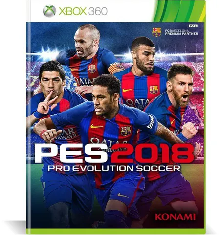 Pes 2018 Xbox 360 + Pen Drive 16 Gb + Atualização 2022 - Desconto no Preço