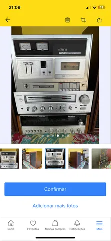 Aparelho de Som Gradiente, Toca Fitas, Rádio, Toca Discos, Equalizador 2  Caixas Acústicas a Retirar, Produto Vintage e Retro Gradiente Usado  92034812