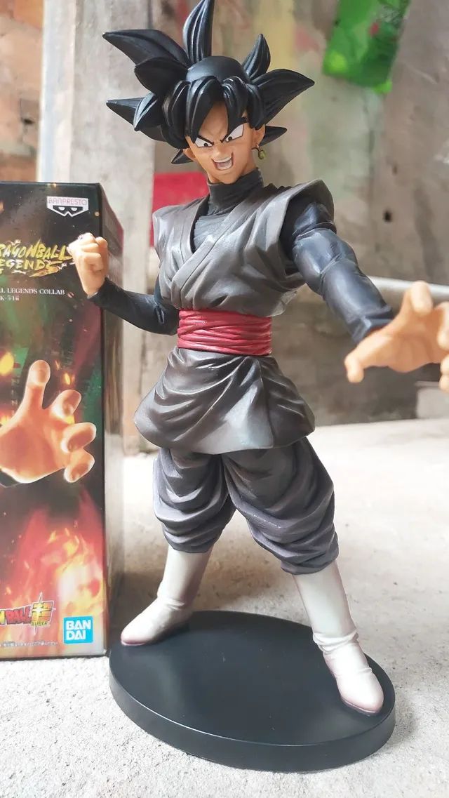 Boneco Dragon Ball Legends Goku Black Bandai Banpresto em Promoção