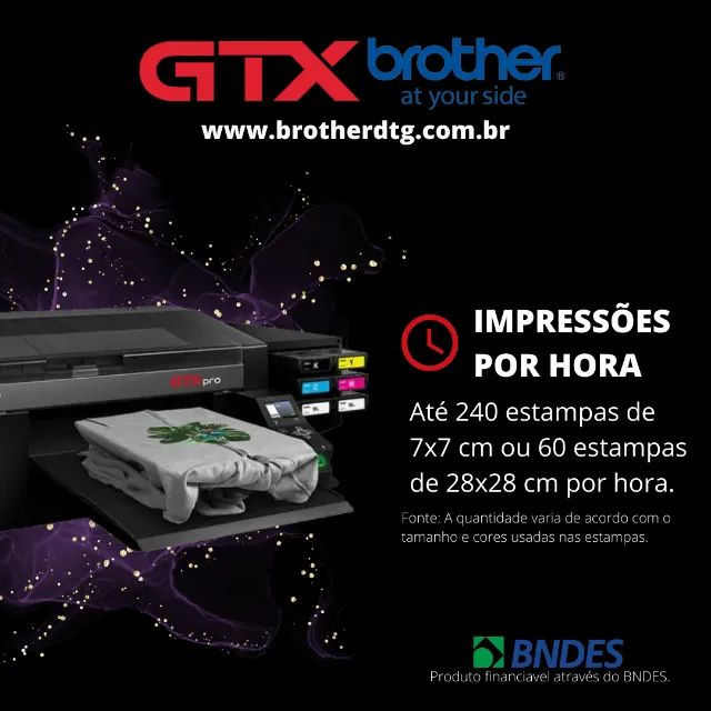 Impressora Têxtil Brother Gtx Pro Dtg And Dtf Periféricos De Computador Jardim Stella Santo 5928