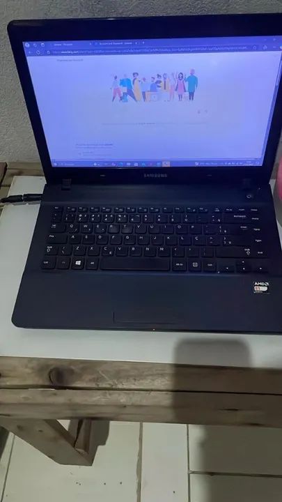 Notebook Samsung com AMD