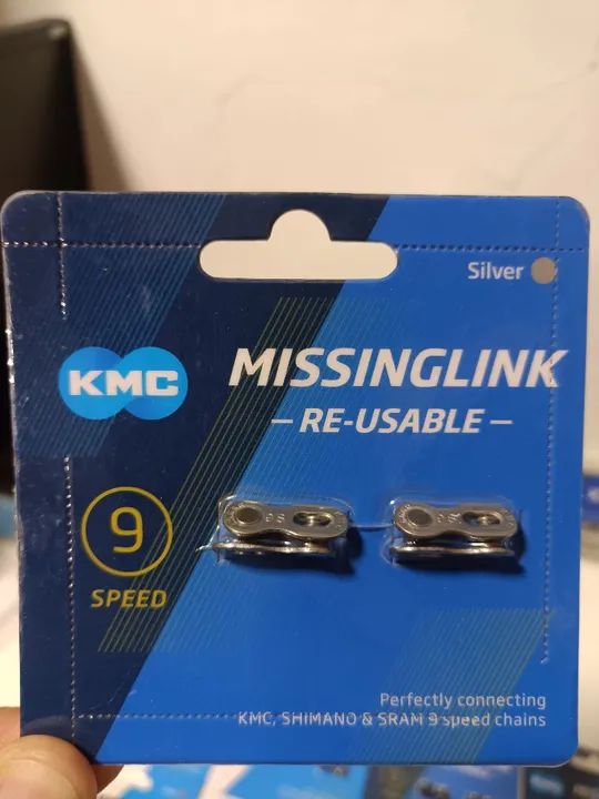 Emenda de corrente PowerLink MissingLink 6-7-8-9 velocidades 