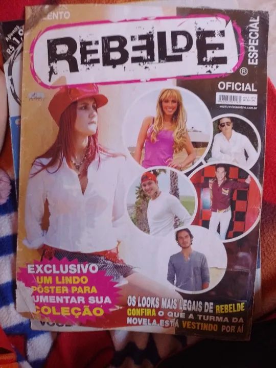Poster Talento Rebelde - Looks da novela Rebelde