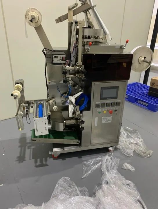 Máquina empacotadora automática de sachê de pó e chá