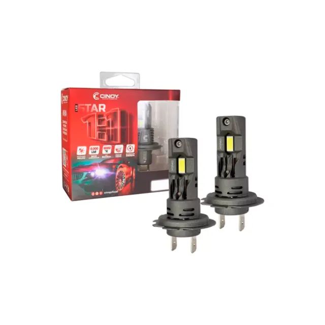 Lampada Super Led Mini Cinoy Star H7 - Foto 2