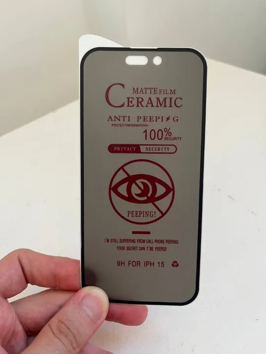 Película anti espião para iPhone