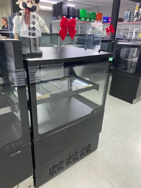 NBCX-080 VITRINE CAIXA NEM BLACK 0,80M - POLAR - Foto 5