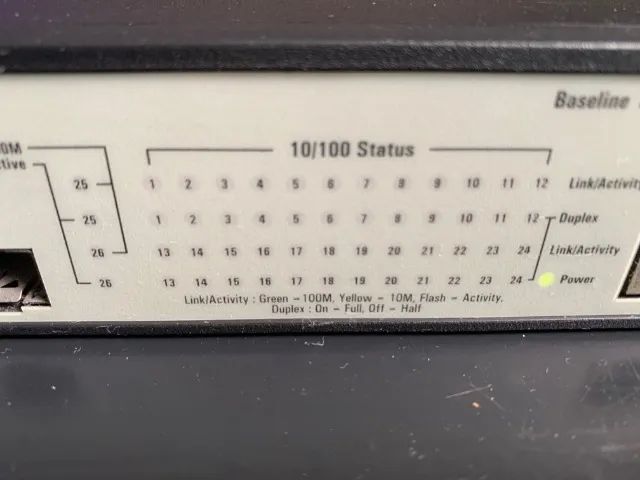 Roteador Cisco 1905 + Switch 3com 2226 Sfp Plus, No Estado! - Foto 5