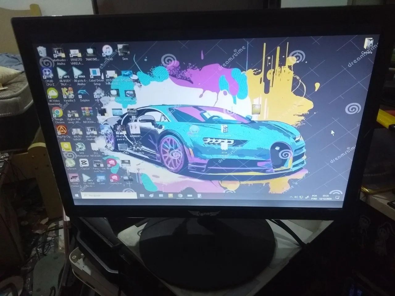 Monitor tronos 17 polegadas hdmi 