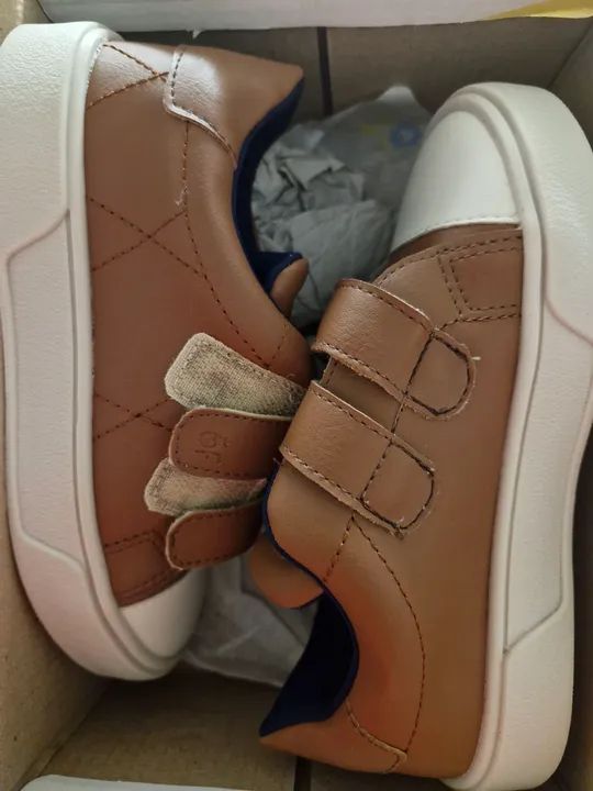 Sapato Ortofino 27 caramelo