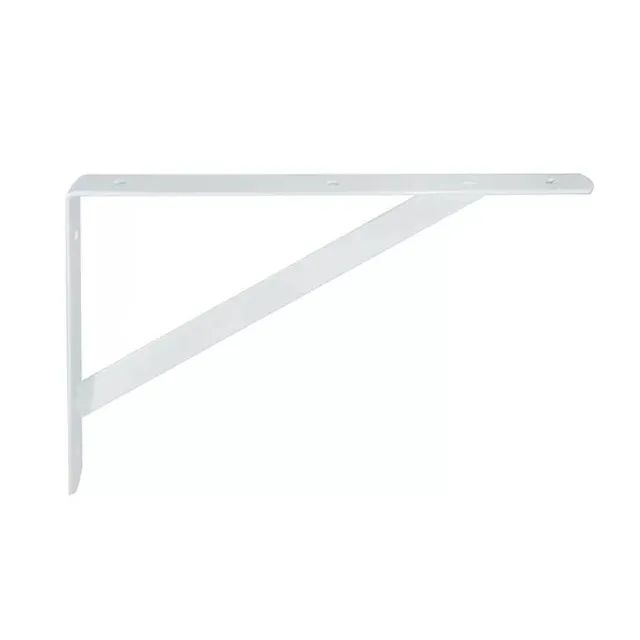 Cantoneira Branca Mão Francesa 25cm Bestfer Bfh1168