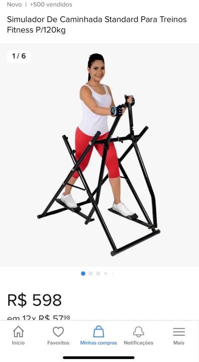 Aparelho de ginástica, Simulador De Caminhada 