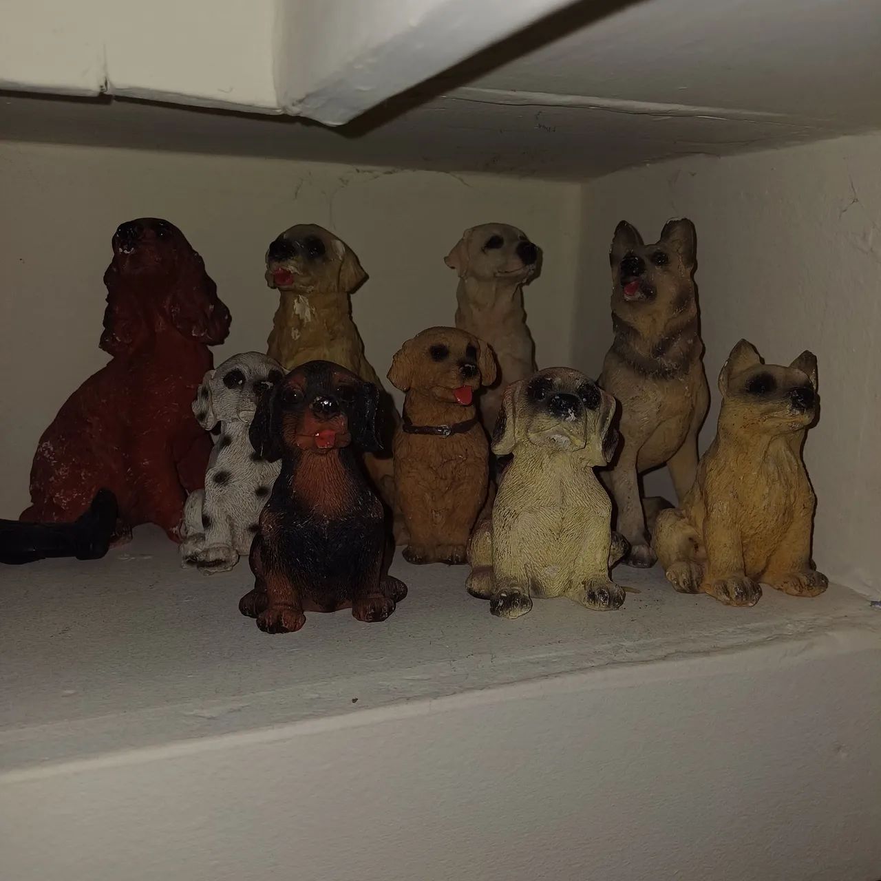 Kit 8 Cachorros de Porcelana - Foto 3