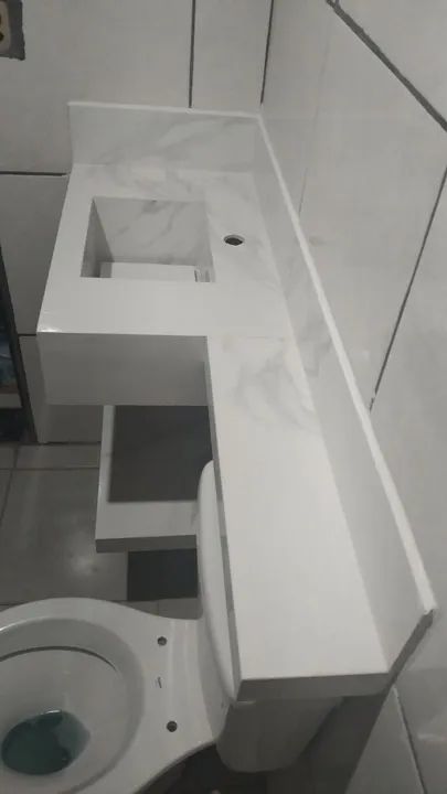 Pia de banheiro em Porcelanato  - Foto 4