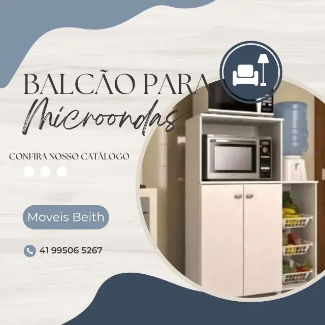 Promoção Balcao para Microondas + Fruteira  - 16/11 
