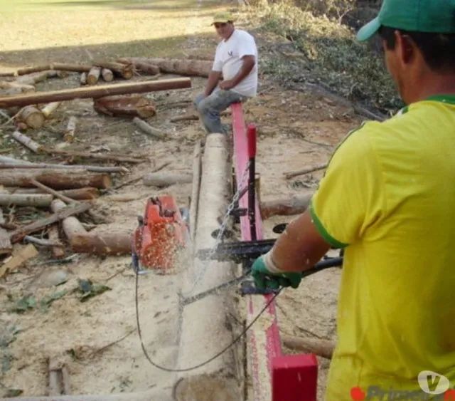 Serra tábua Serraria movel portatil pra usar com motosserra - Foto 4