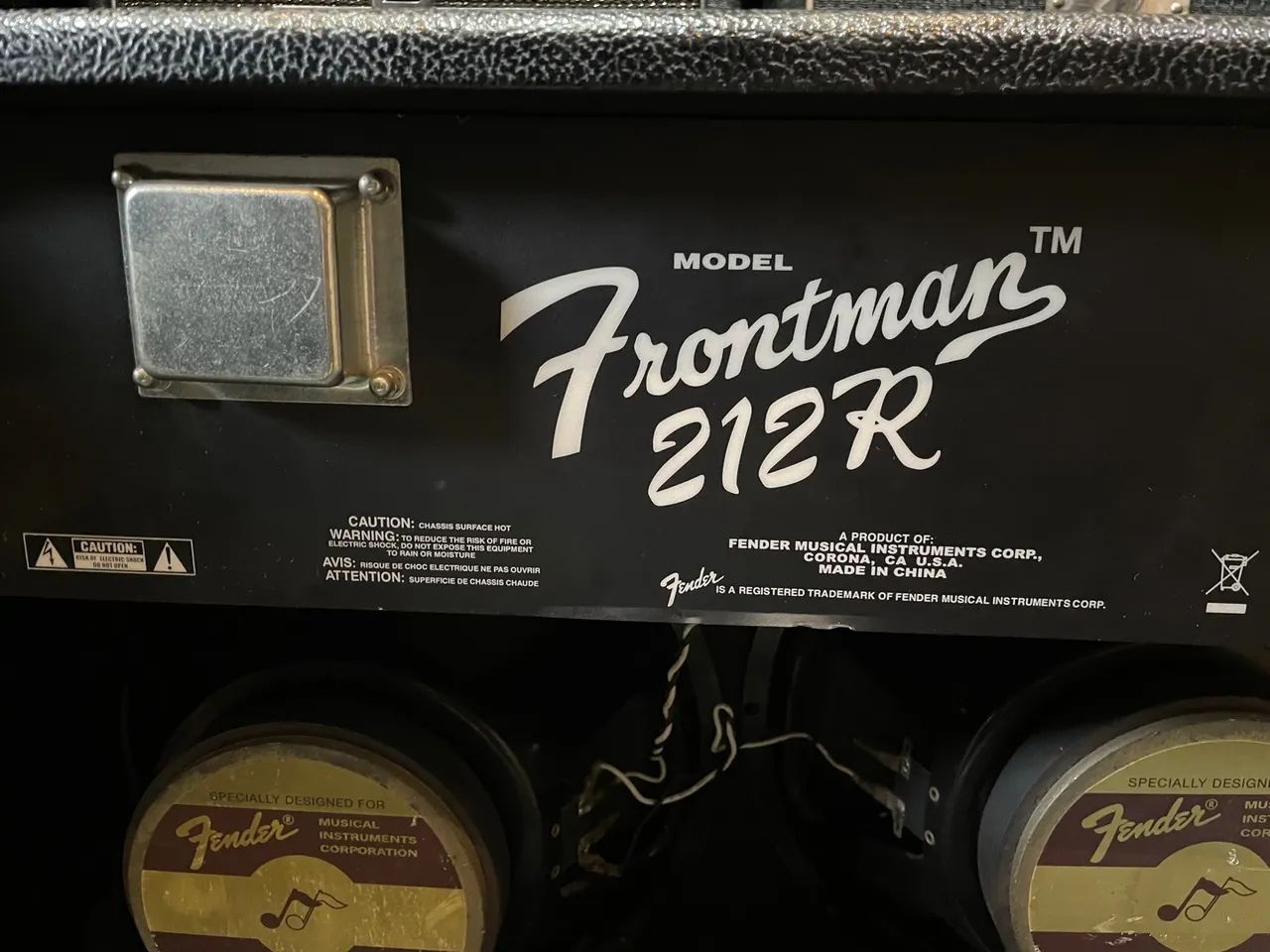 Fender frontman 212r impecável reverb de molas 2x12? footswitch com garantia - Foto 3
