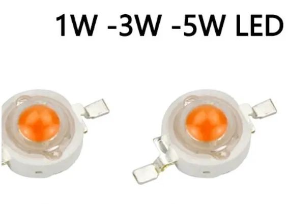 Led 3W Espectro Completo Crescer Plantas Aquario Estufa Kit 3 Unid. Arduino COD-CP458  - Foto 2