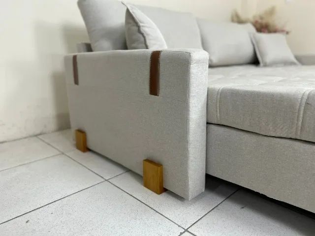 Novidade em estoque!  Sofá Cama/Retrátil Chicago 2.20m   - LD  - Foto 3