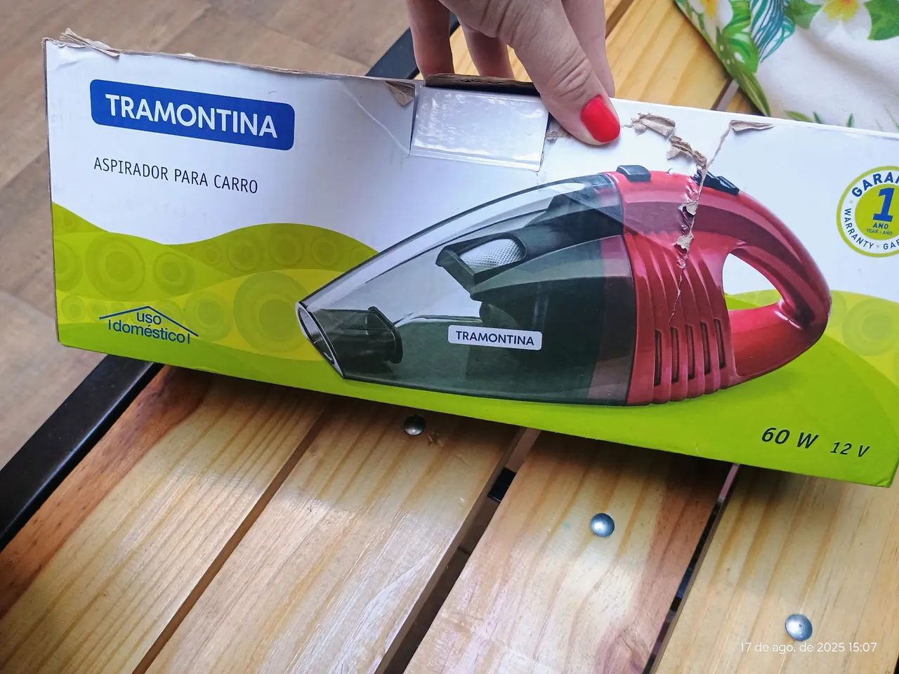 Aspirador de pó para carro