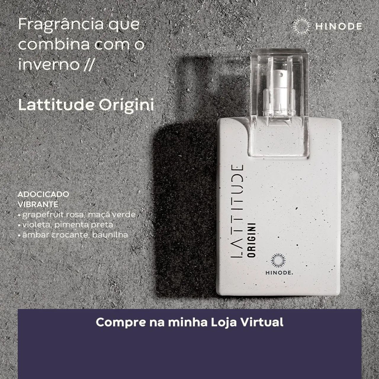 Perfume Lattitude Origini Masculino - Hinode - Foto 2