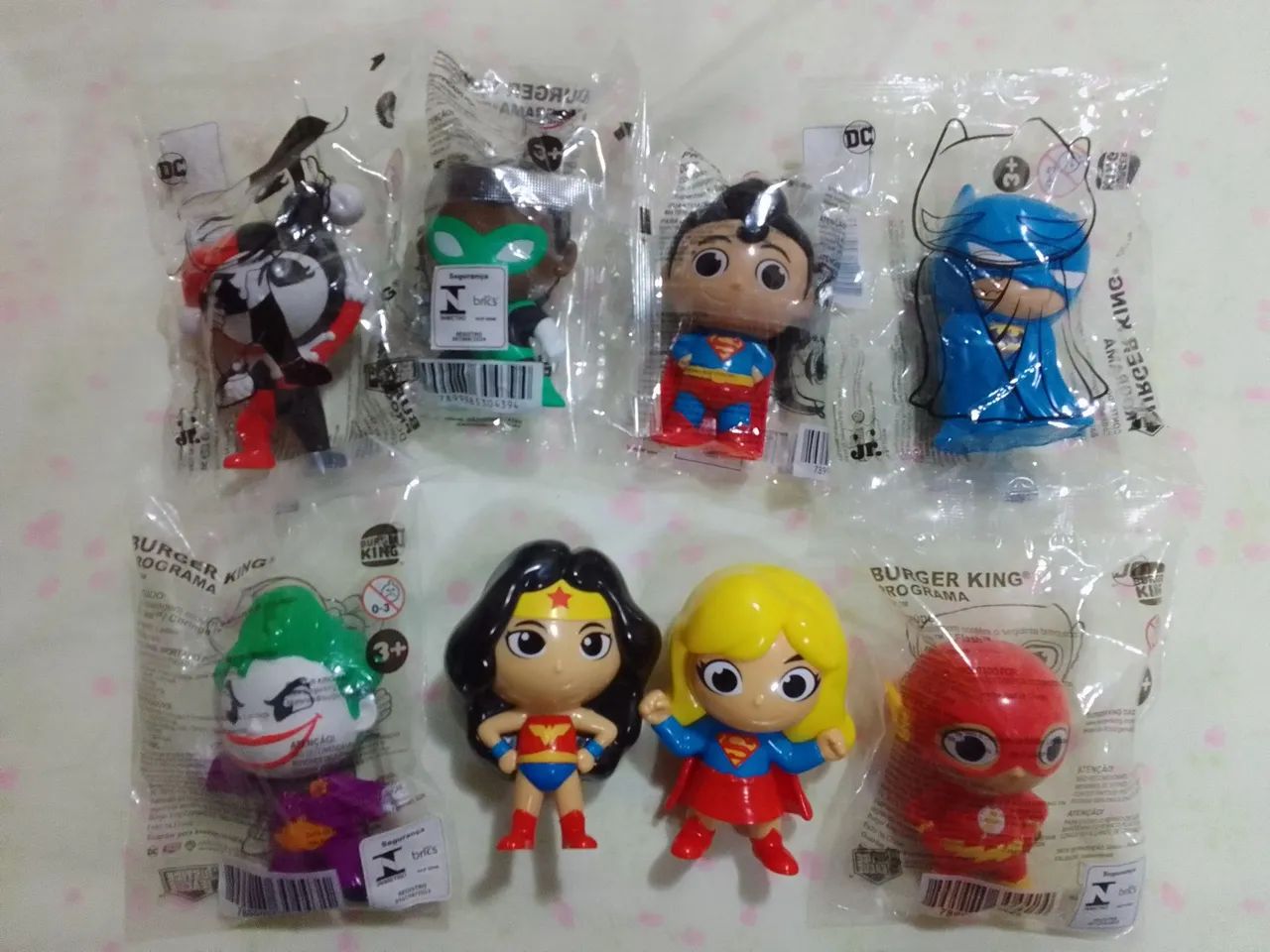 Liga da Justiça Burger King 2024 + Variados. 