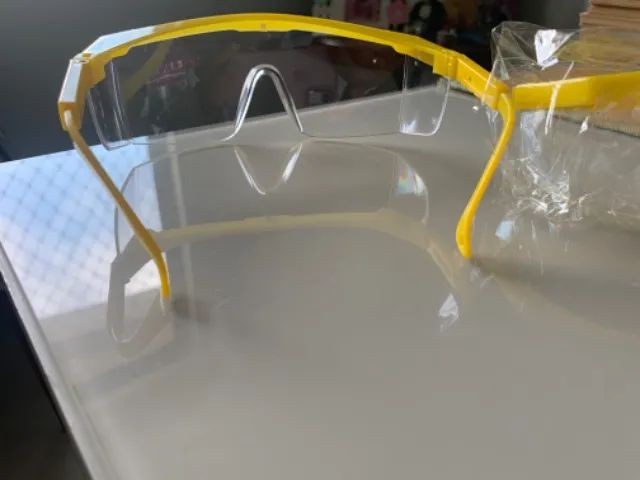 Óculos de segurança transparente  - Foto 2