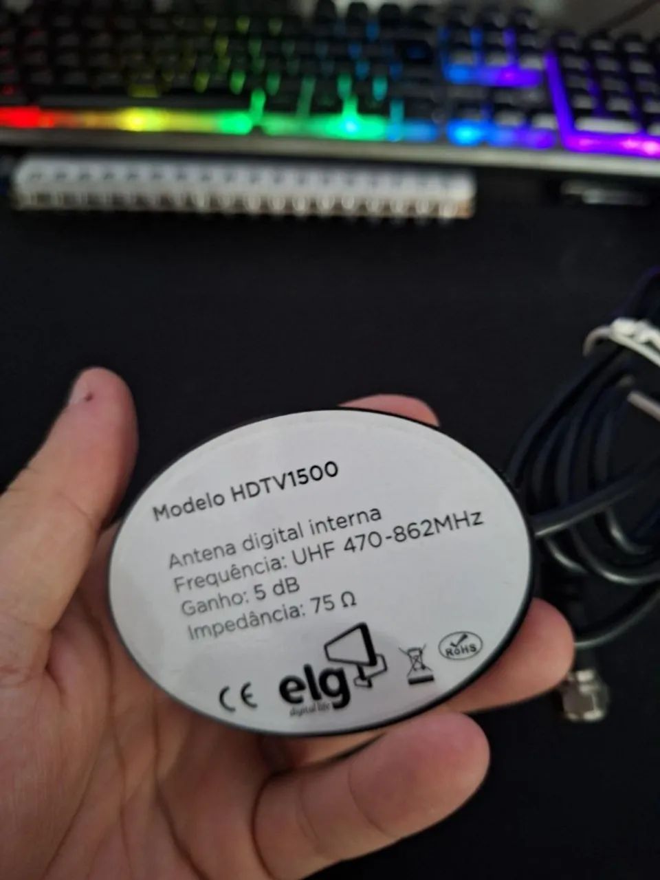 Antena Digital Interna ELG HDTV1500 ? Nova - Foto 2